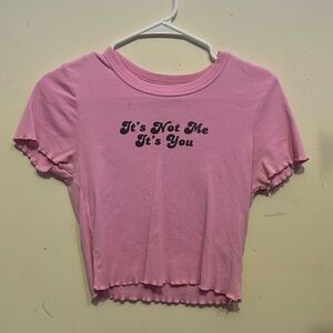 It’s not me It’s you PacSun Crop Top